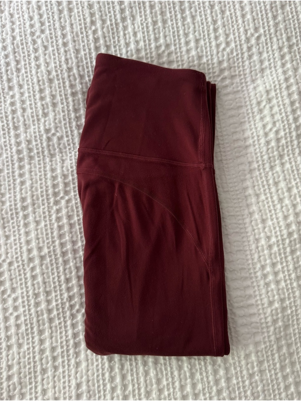 lululemon athletica Groove Pant Flare Super High Rise Size 4 Burgandy - Picture 6 of 8
